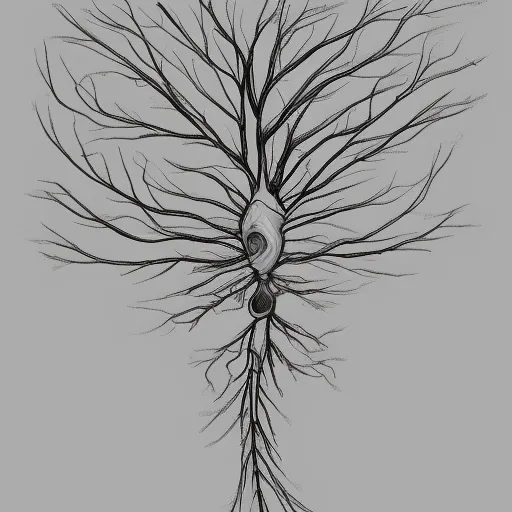 stylized neuron